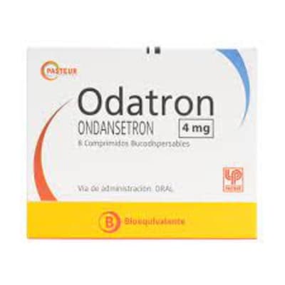 Odatron 4 Mg X 8 Comprimidos Buco Dispersables (venc 12/2025 Stock 1)